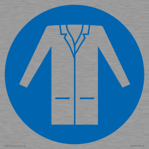 Custom Mandatory: Wear a lab coat